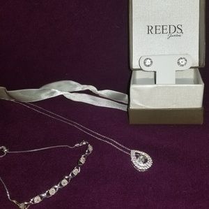 Jewelry Set - earrings, necklace, and bracelet